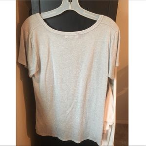 Tops - Gray Cat Tee Shirt Tops - Gray Cat Tee Shirt